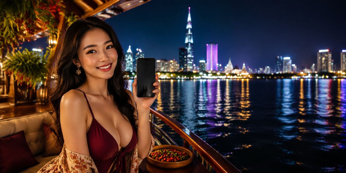 Người dùng tại TP.HCM nhận thưởng casino trên điện thoại bên ly cà phê